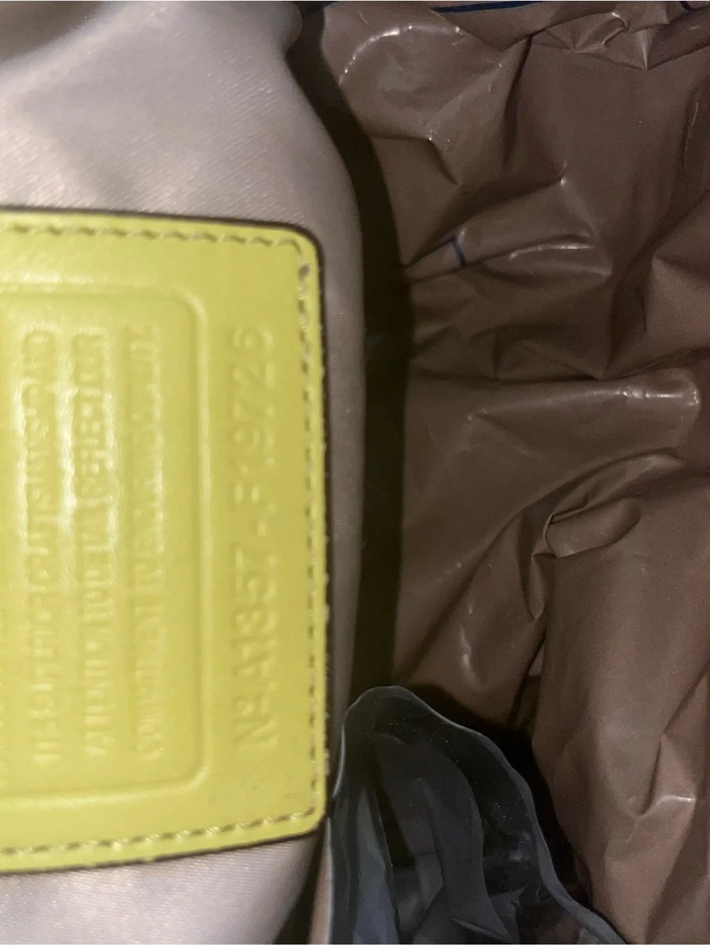 Coach Lime Green Leather Crossbody Bag
